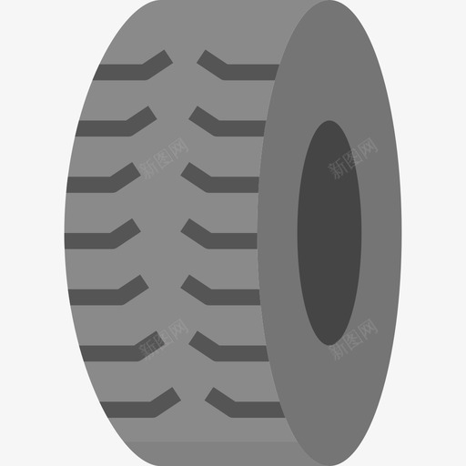 汽车轮胎瘪胎图标svg_新图网 https://ixintu.com 汽车轮胎 瘪胎