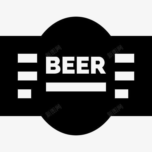 标签啤酒6灌装图标svg_新图网 https://ixintu.com 啤酒6 标签 灌装