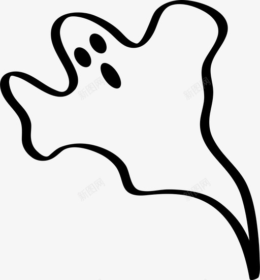 鬼魂恶魔幽灵图标svg_新图网 https://ixintu.com 人类的情感 幽灵 恐惧 恶魔 情感和行为 灵魂 灵魂出窍 灵魂升天 鬼魂
