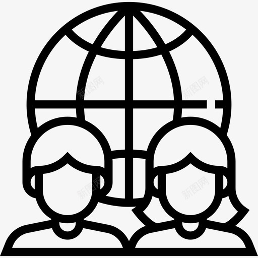 交换教育124直系图标svg_新图网 https://ixintu.com 交换 教育124 直系