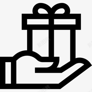 礼品促销礼品3直系图标图标