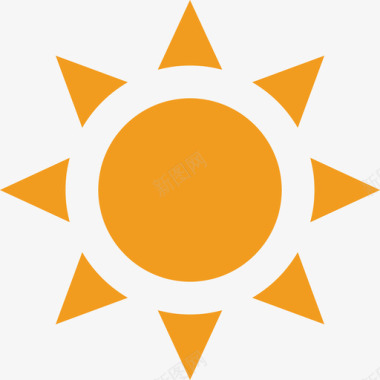 太阳夏季时间3平坦图标图标
