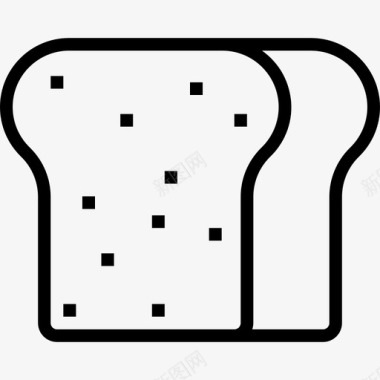 面包食品99直系图标图标