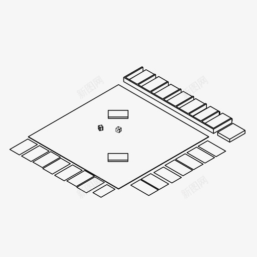 棋盘游戏家庭游戏垄断图标svg_新图网 https://ixintu.com 垄断 家庭游戏 棋盘游戏 玩 聚会游戏