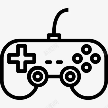 游戏控制器视频游戏10线性图标图标