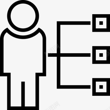 技能人力资源15直线型图标图标