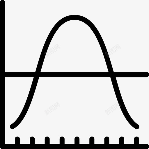 折线图图表和图表12线性图标svg_新图网 https://ixintu.com 图表和图表12 折线图 线性