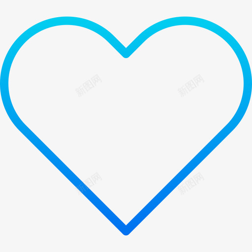 心脏基本装备波顿梯度图标svg_新图网 https://ixintu.com 基本装备波顿 心脏 梯度