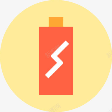 电池箭头和用户界面2扁平图标图标