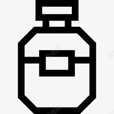 香水巴黎6直线型图标图标