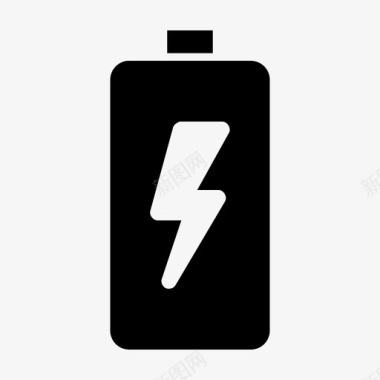 电池电池充电电池电量低图标图标