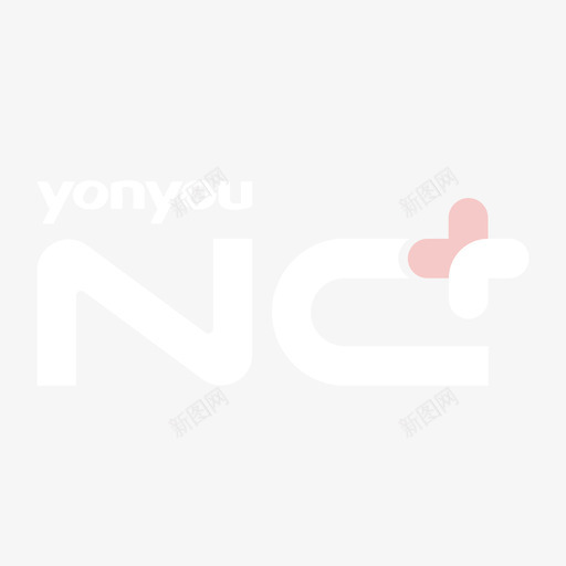 NC+logo_反白svg_新图网 https://ixintu.com NC+logo_反白
