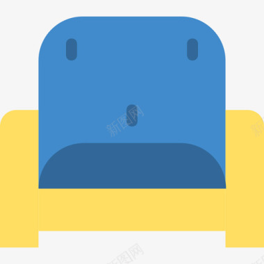 扶手椅家具和家用16平的图标图标