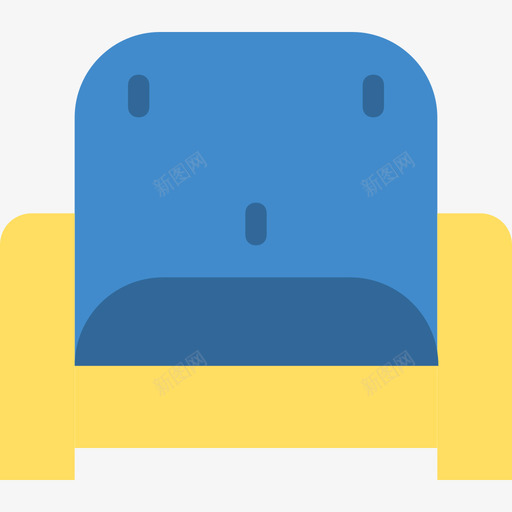 扶手椅家具和家用16平的图标svg_新图网 https://ixintu.com 家具和家用16 平的 扶手椅