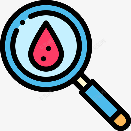 血液测试科学测试2线性颜色图标svg_新图网 https://ixintu.com 科学测试2 线性颜色 血液测试