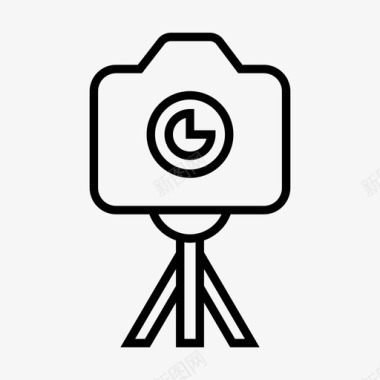 相机小工具照片图标图标