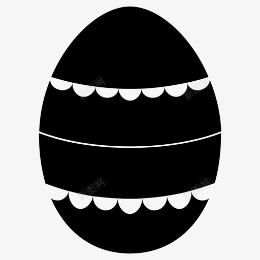 复活节彩蛋装饰隐藏的笑话图标svg_新图网 https://ixintu.com 复活节彩蛋 装饰 隐藏的笑话