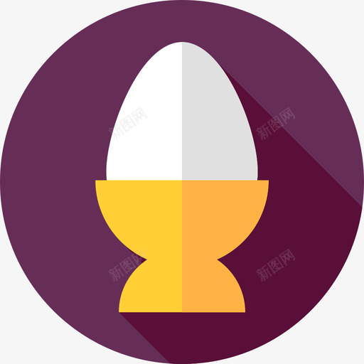 煮鸡蛋床和早餐7平的图标svg_新图网 https://ixintu.com 平的 床和早餐7 煮鸡蛋