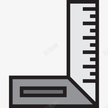 直尺木匠9线颜色图标图标