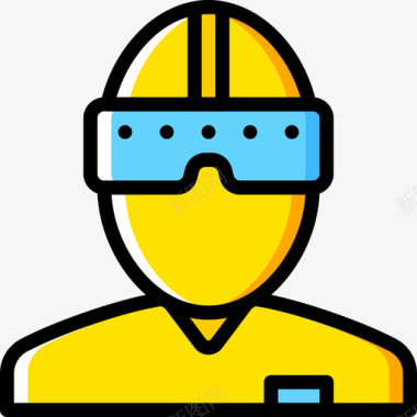 Ar眼镜虚拟现实11黄色图标图标