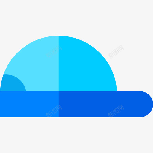 棒球帽水上公园6号扁平图标svg_新图网 https://ixintu.com 扁平 棒球帽 水上公园6号