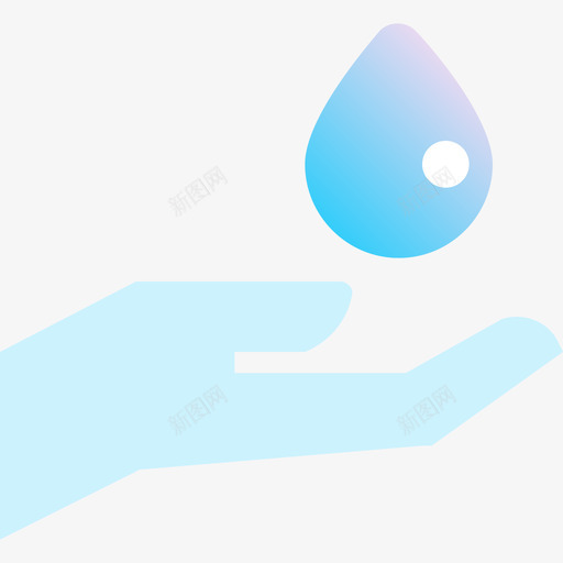 洗手清洁33蓝色图标svg_新图网 https://ixintu.com 洗手 清洁33 蓝色