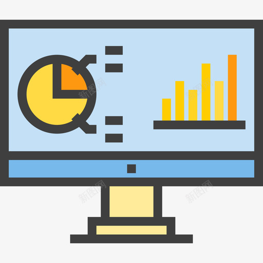 分析营销23线性颜色图标svg_新图网 https://ixintu.com 分析 线性颜色 营销23