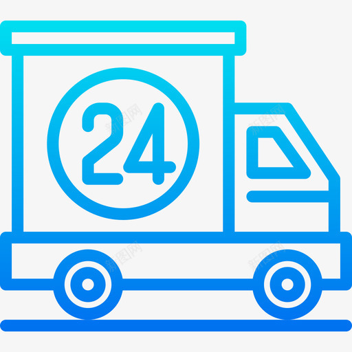 货运卡车购物和电子商务4梯度图标svg_新图网 https://ixintu.com 梯度 货运卡车 购物和电子商务4