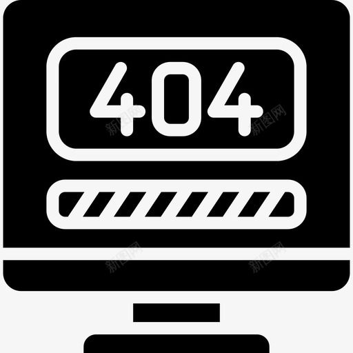 404错误技术支持20填充图标svg_新图网 https://ixintu.com 404错误 填充 技术支持20