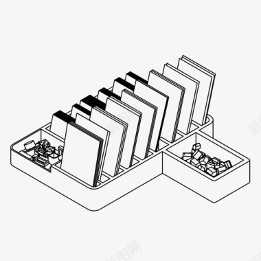 卡片分配器棋盘游戏卡片图标图标