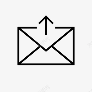 发送消息电子邮件收件箱图标图标