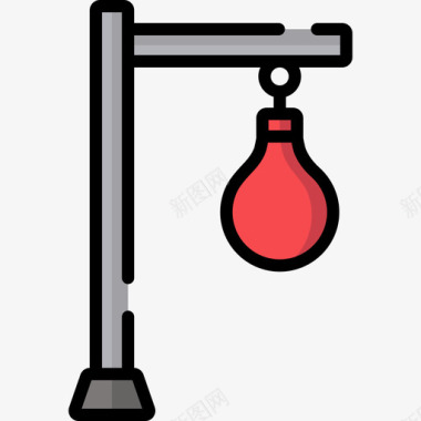 打球健身47线颜色图标图标