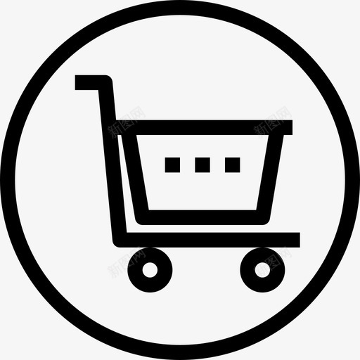 购物车箭头和用户界面4线性图标svg_新图网 https://ixintu.com 箭头和用户界面4 线性 购物车