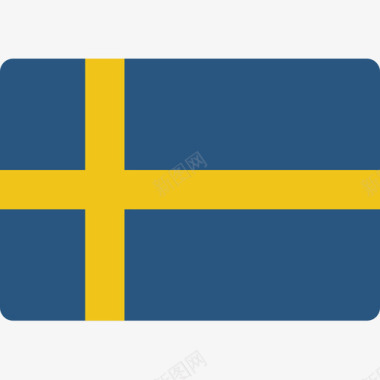 瑞典国旗15平坦图标图标