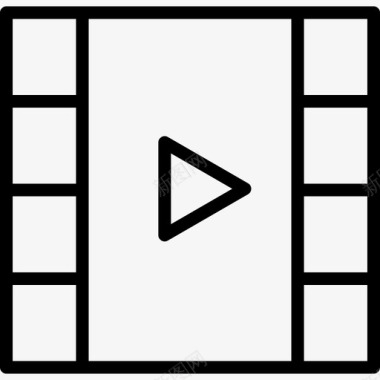 线性播放器25视频图标图标
