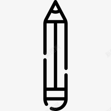 铅笔创意工具8线状图标图标
