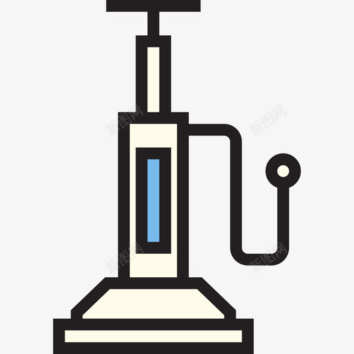 吸尘器家用设备2线性颜色图标svg_新图网 https://ixintu.com 吸尘器 家用设备2 线性颜色