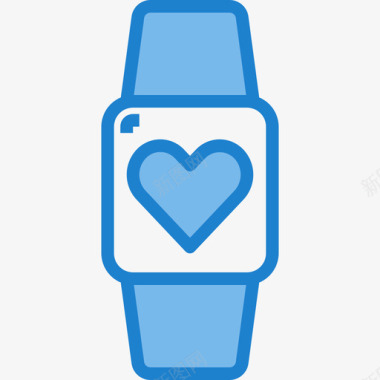 智能手表医用112蓝色图标图标