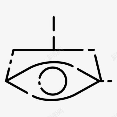 眼睛身体部位人图标图标