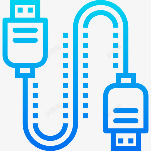 插件网络和数据库16渐变图标svg_新图网 https://ixintu.com 插件 渐变 网络和数据库16