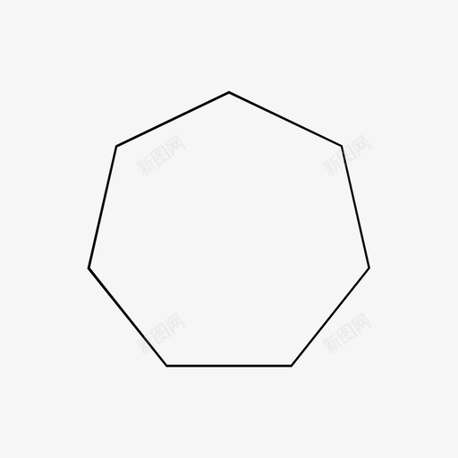 几何七分之一包含形状图标svg_新图网 https://ixintu.com 几何七分之一 几何包含 包含 形状