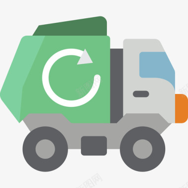 回收车城市30号平房图标图标