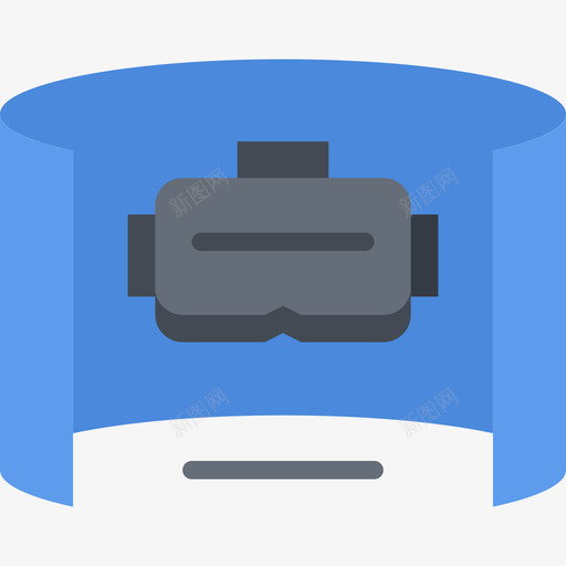 增强现实未来4平面图标svg_新图网 https://ixintu.com 增强现实 平面 未来4