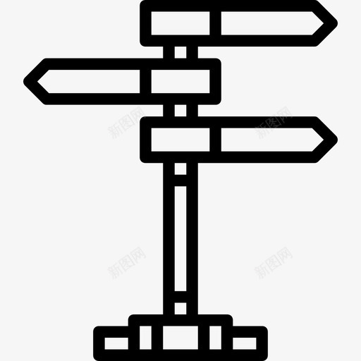 标志野营62直线图标svg_新图网 https://ixintu.com 标志 直线 野营62