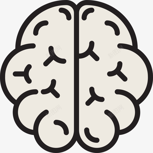 大脑保健9线性颜色图标svg_新图网 https://ixintu.com 保健9 大脑 线性颜色