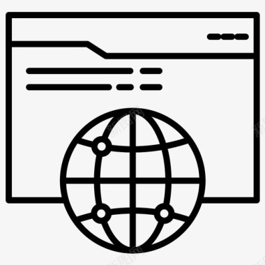 共享文件夹地球仪internet图标图标