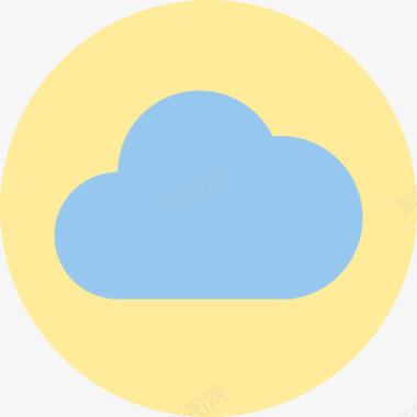 云计算箭头和用户界面2平面图标图标