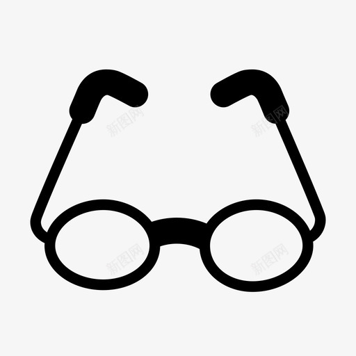 眼镜太阳镜医用眼镜图标svg_新图网 https://ixintu.com 医用眼镜 太阳镜 眼镜