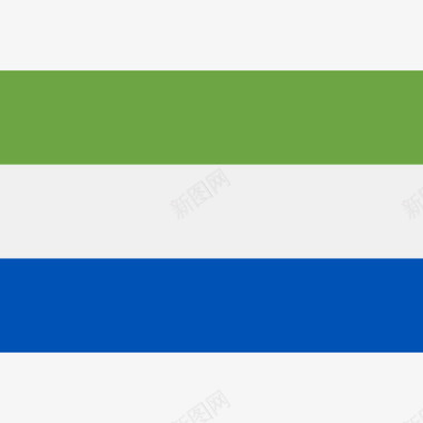 加拉帕戈斯群岛长方形国家简单旗帜图标图标