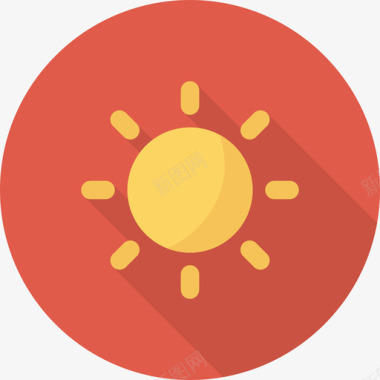 Sun网页用户界面圆形图标图标